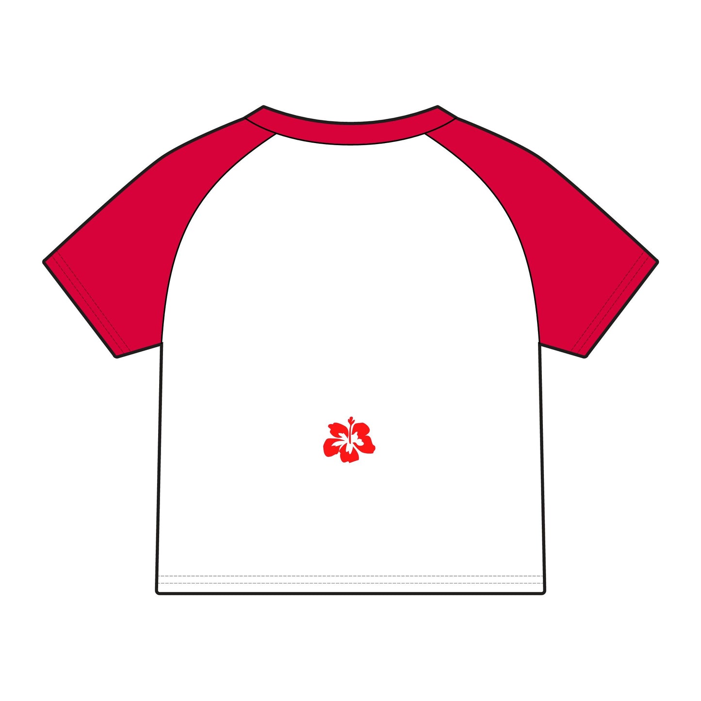Women's Micro Rib Raglan Baby Tee